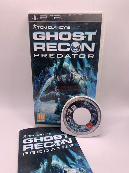 Tom Clancy's Ghost Recon: Predator (Sticker achterzijde) - PSP