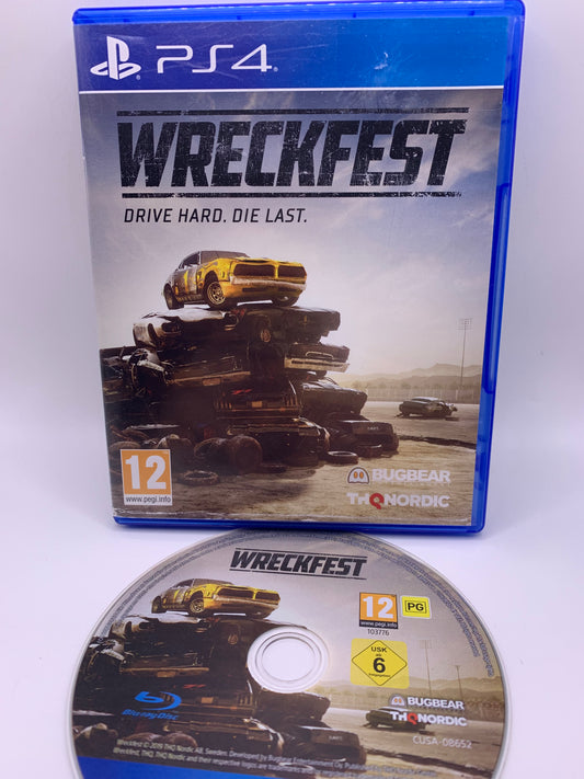 Wreckfest (Cover beschadigd) – PlayStation 4