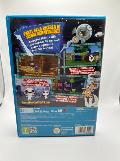 Phineas & Ferb: Quest For Cool Stuff [ITA cover] - Wii u