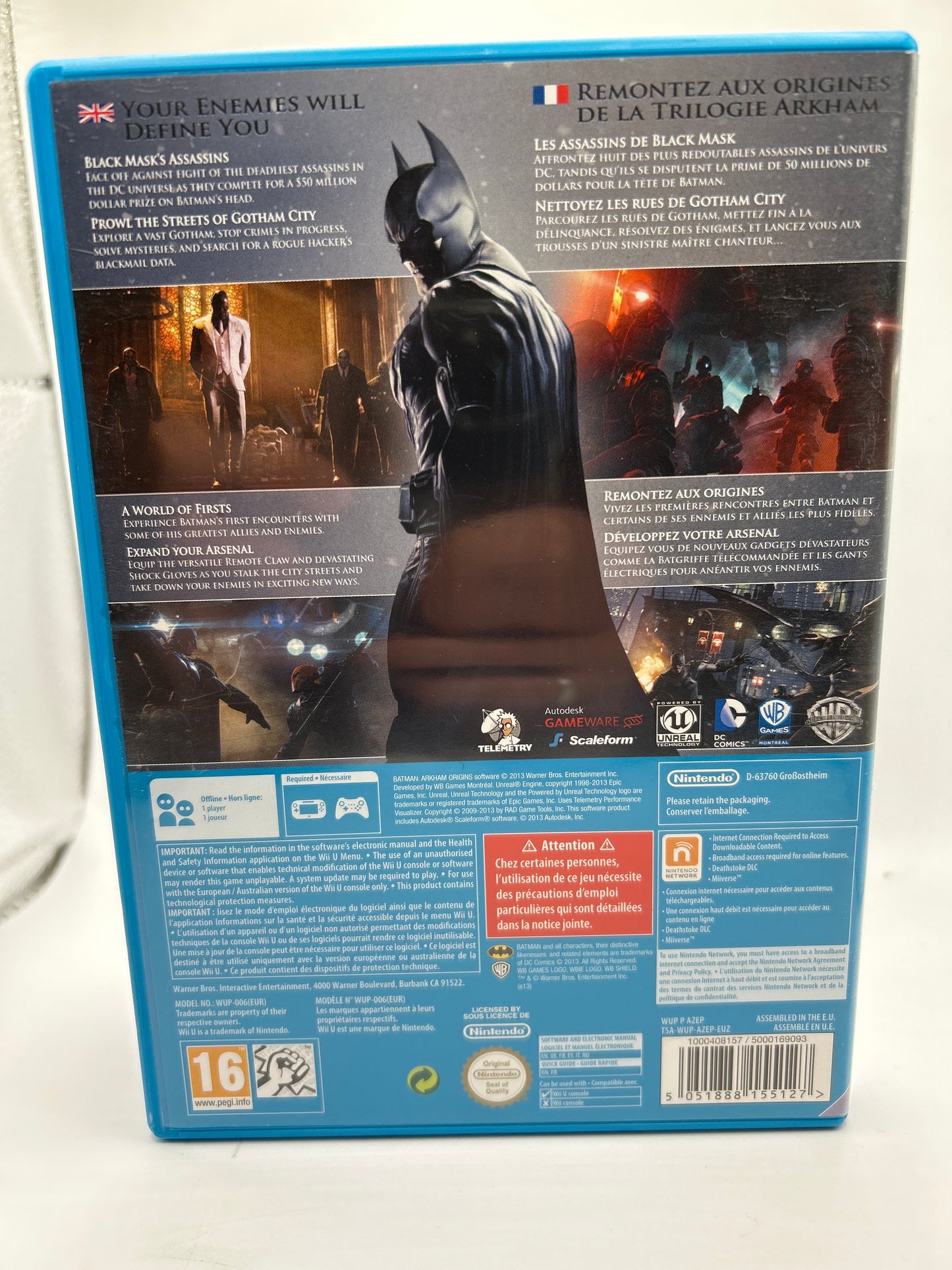 Batman: Arkham Origins – Wii u