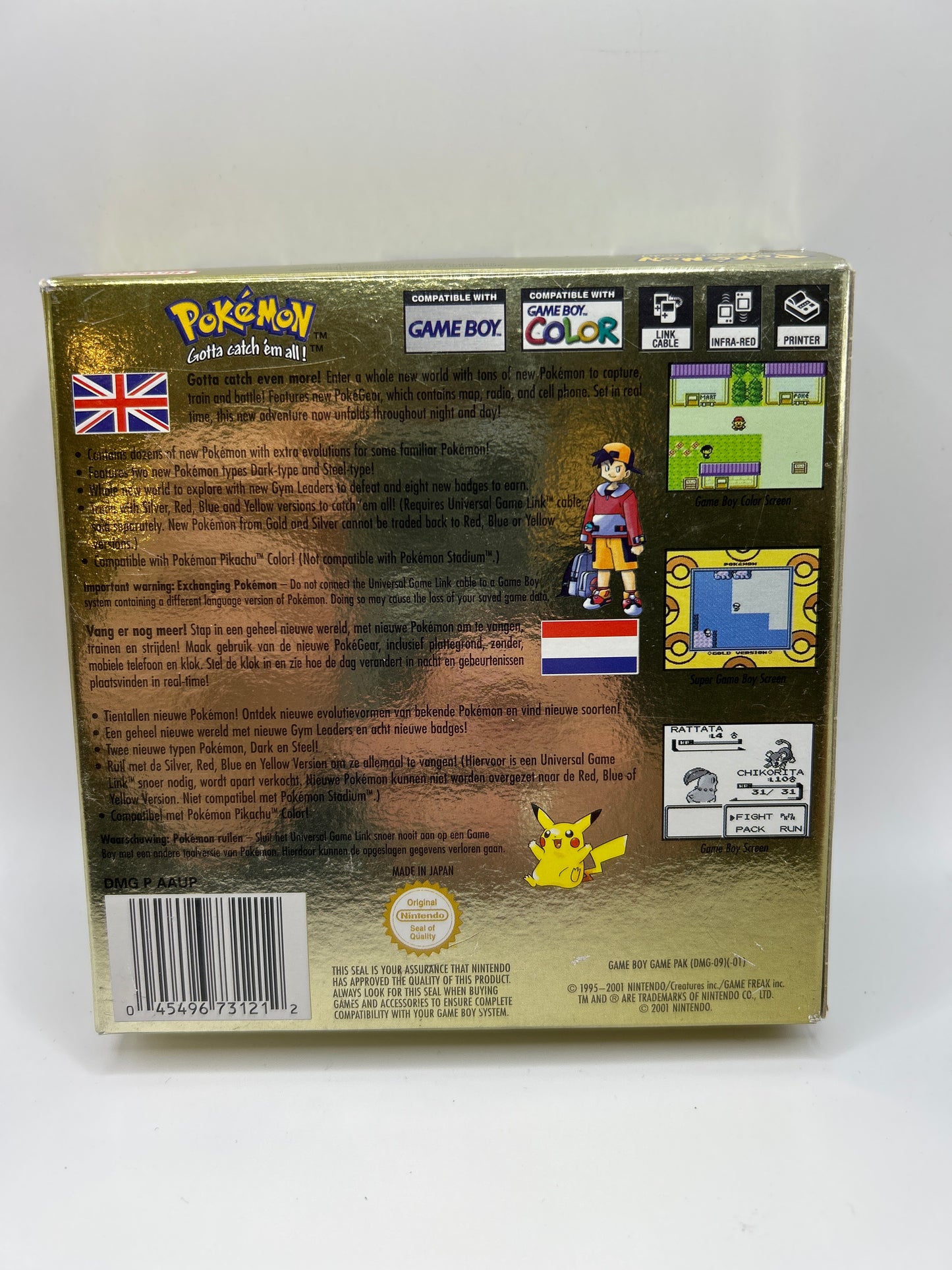 Pokémon Gold - Gameboy CIB