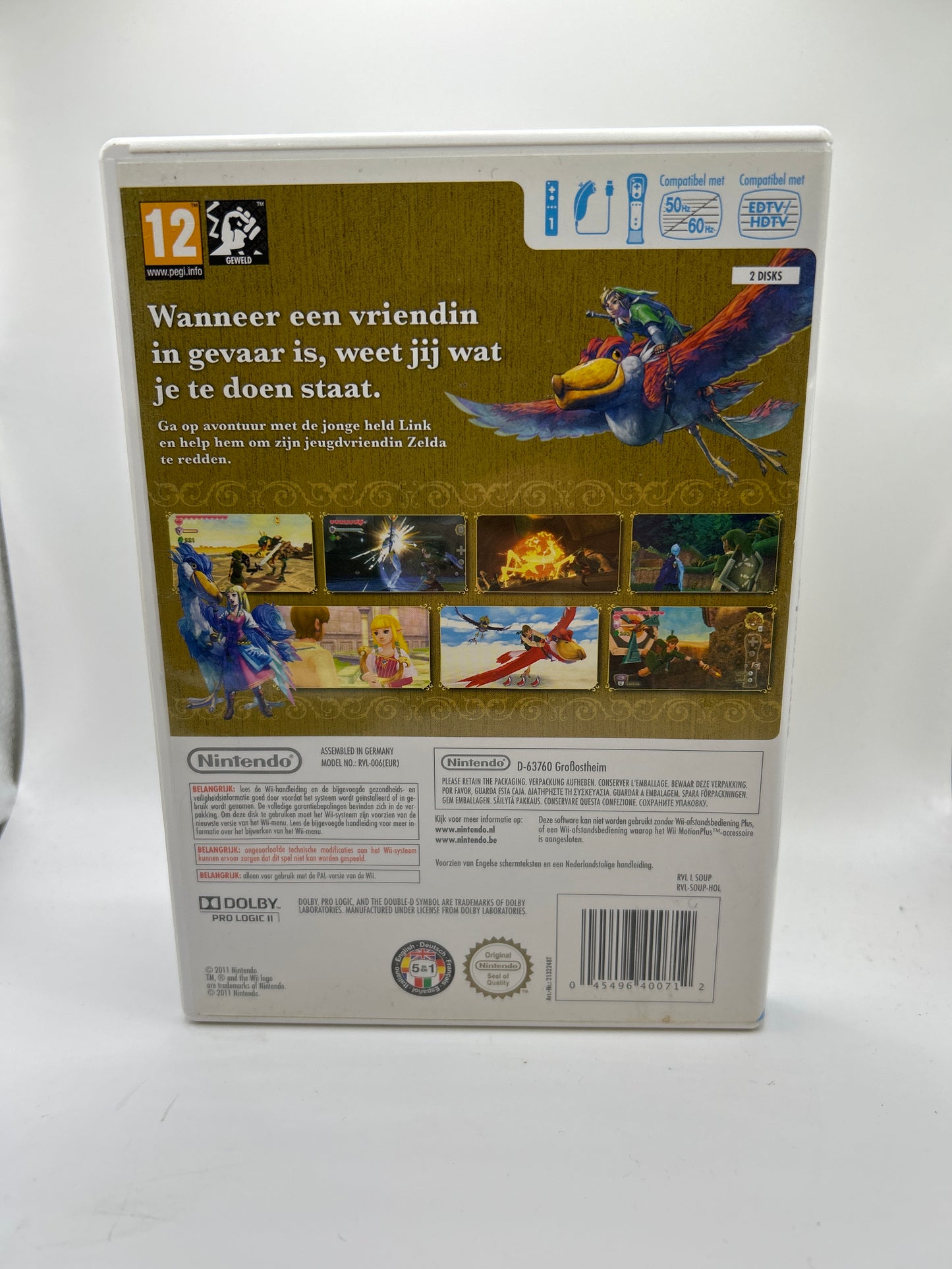 The Legend Of Zelda: Skyward Sword [No Manual] - Wii