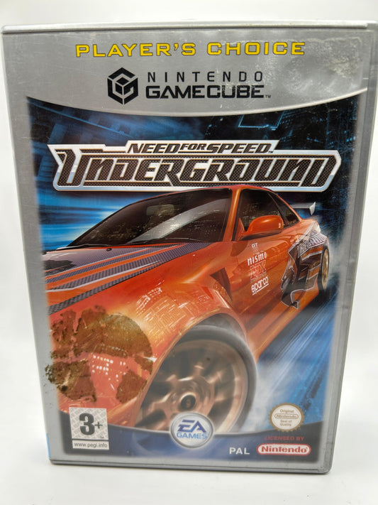 Need for Speed ​​Underground [Mauvais] [Édition Platine] - Gamecube