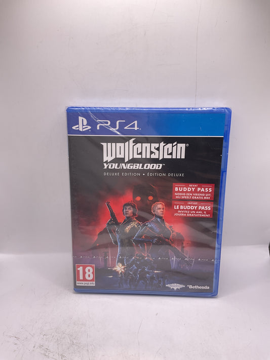 Wolfenstein: Youngblood - Deluxe Edition (SEALED, sticker achter seal) – PlayStation 4