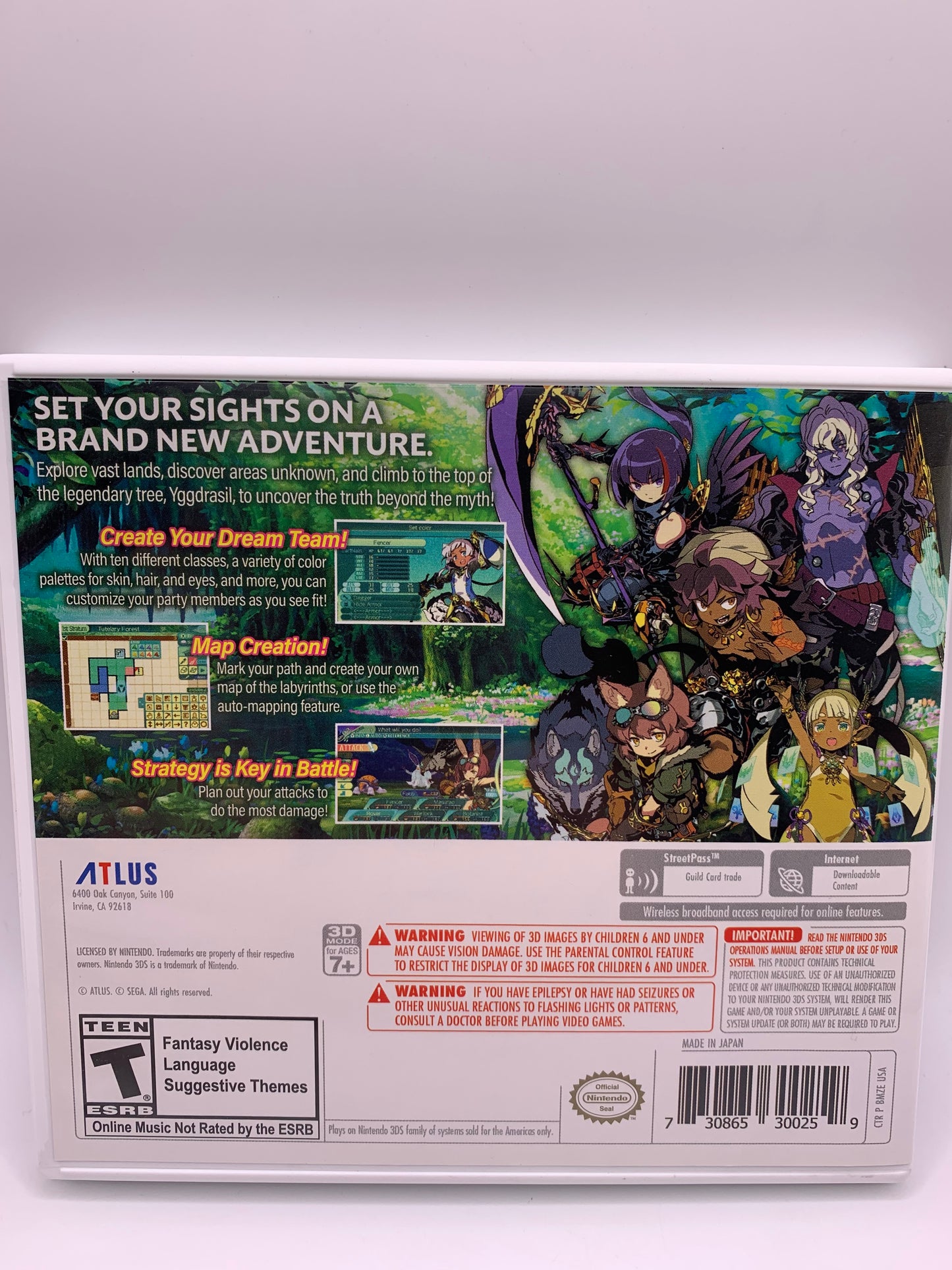 Etrian Odyssey V: Beyond the Myth (USA Release) - Nintendo 3DS