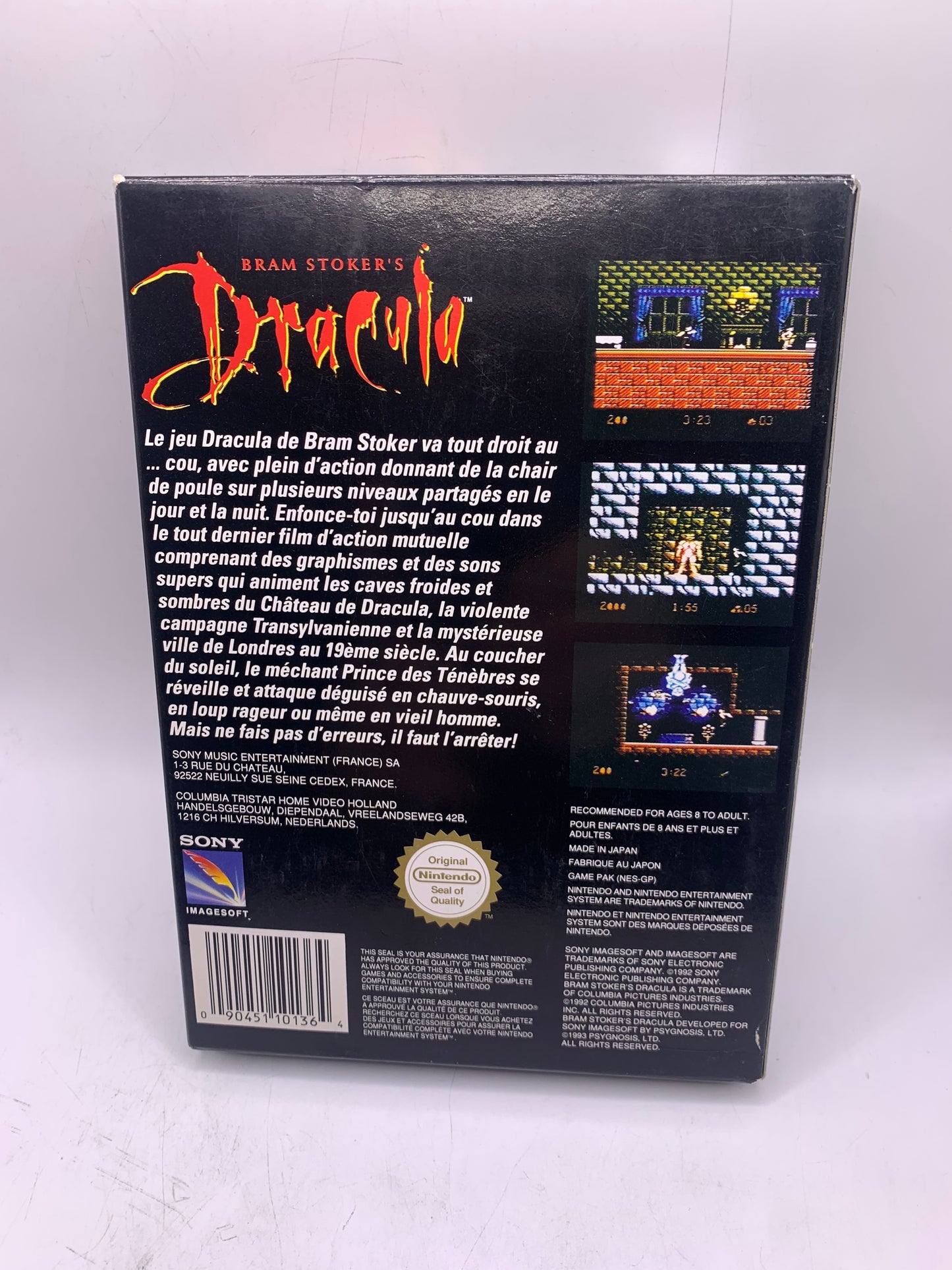 Bram Stoker's Dracula (CIB) - NES
