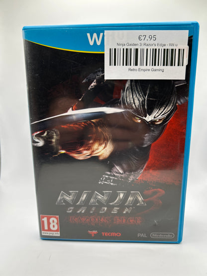 Ninja Gaiden 3: Razor's Edge - Wii u