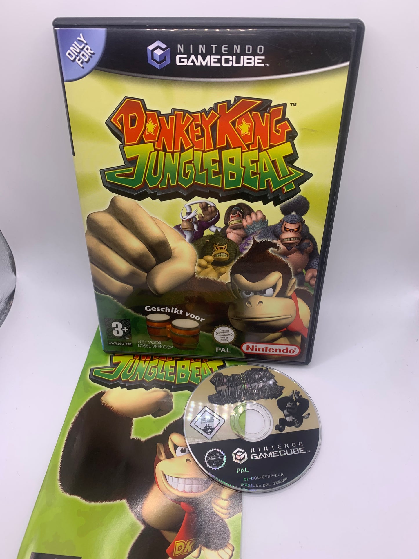 Donkey Kong Jungle Beat (Zonder bongos) – Nintendo GameCube