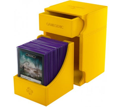 Gamegenic - Watchtower 100+ XL Convertible Deckbox: Yellow