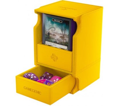 Gamegenic - Watchtower 100+ XL Convertible Deckbox: Yellow