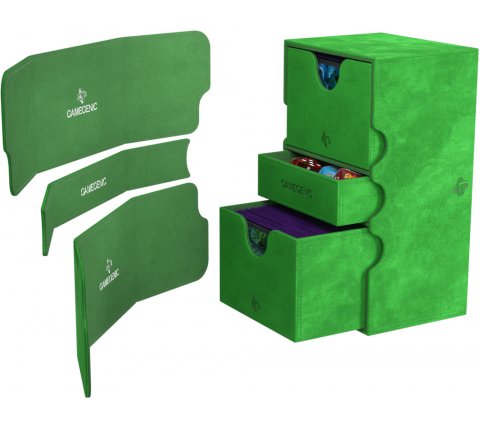 Gamegenic - Stronghold 200+ XL Convertible Deckbox: Green