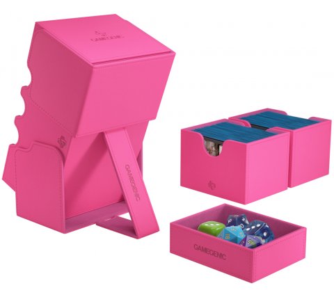 Gamegenic - Stronghold 200+ XL Convertible Deckbox: Pink - Deckbox