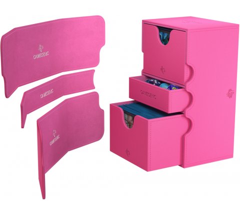 Gamegenic - Stronghold 200+ XL Convertible Deckbox: Pink - Deckbox