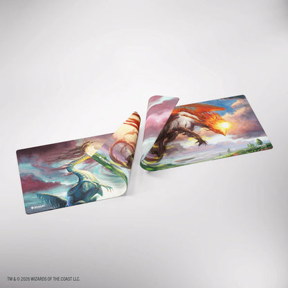 Gamegenic Magic The Gathering Lorwyn Eclipsed Double-sided Playmat - Eirdu, Carrier of Dawn/Isilu, Carrier of Twilight