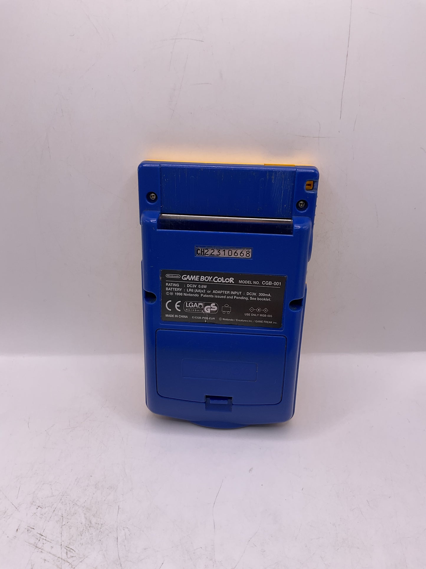 Game Boy Color Console (Limited Pikachu Edition)