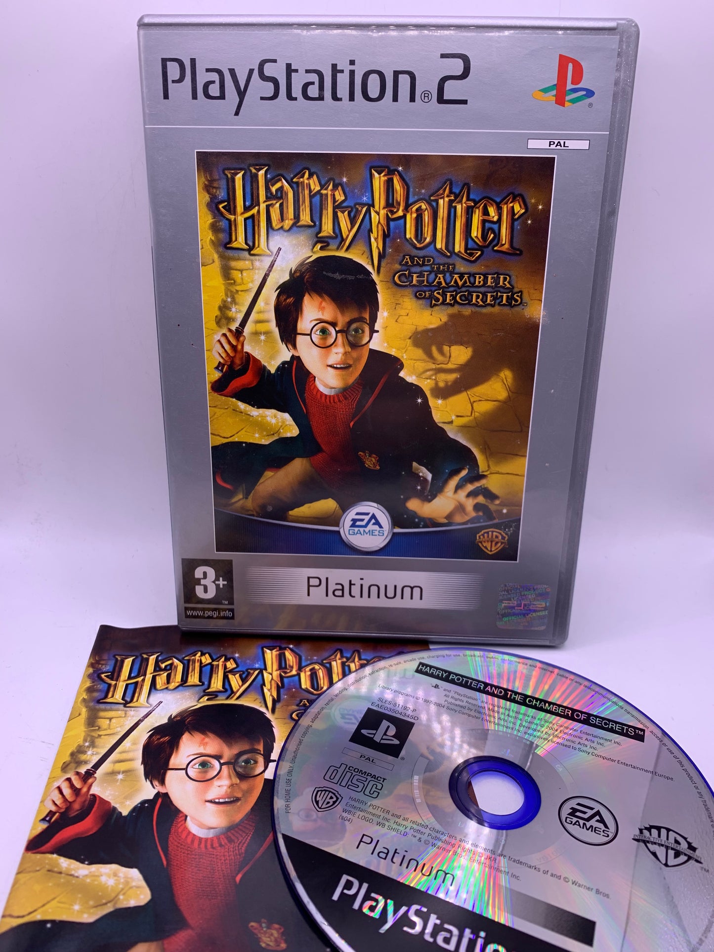Harry Potter Chamber of Secrets (Platinum) - PlayStation 2