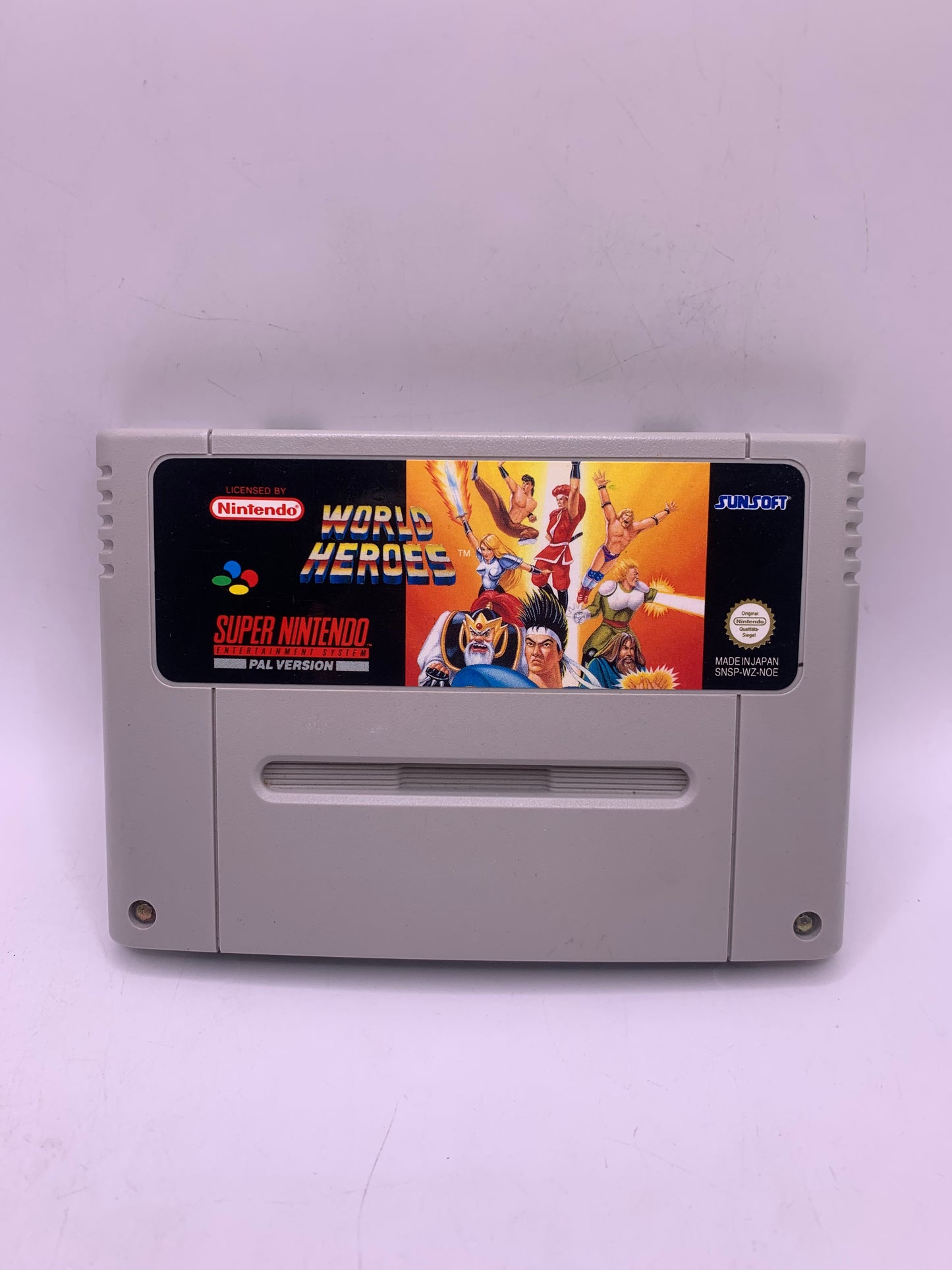 World Heroes - SNES
