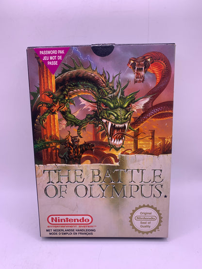 The Battle of Olympus (CIB) - NES