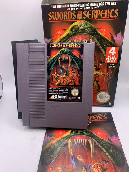 Swords and Serpents (CIB) - NES