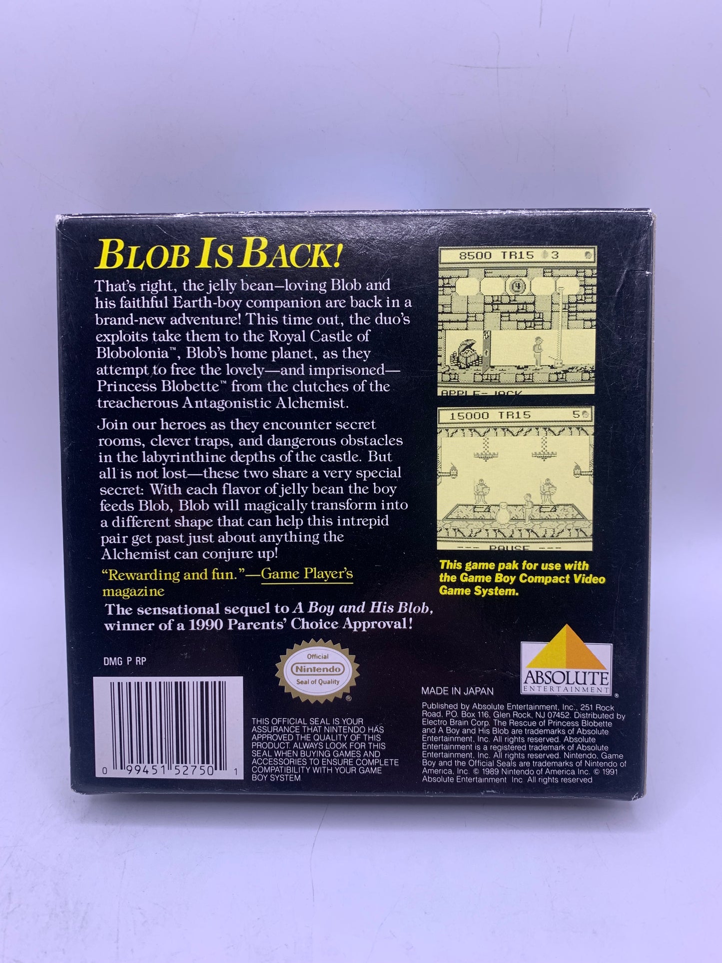 The Rescue of Princess Blobette (Boxed, geen handleiding) - Gameboy Classic