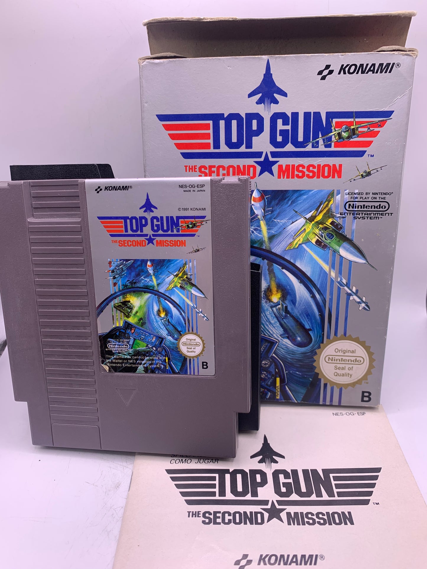 Top Gun: The Second Mission (CIB) - NES