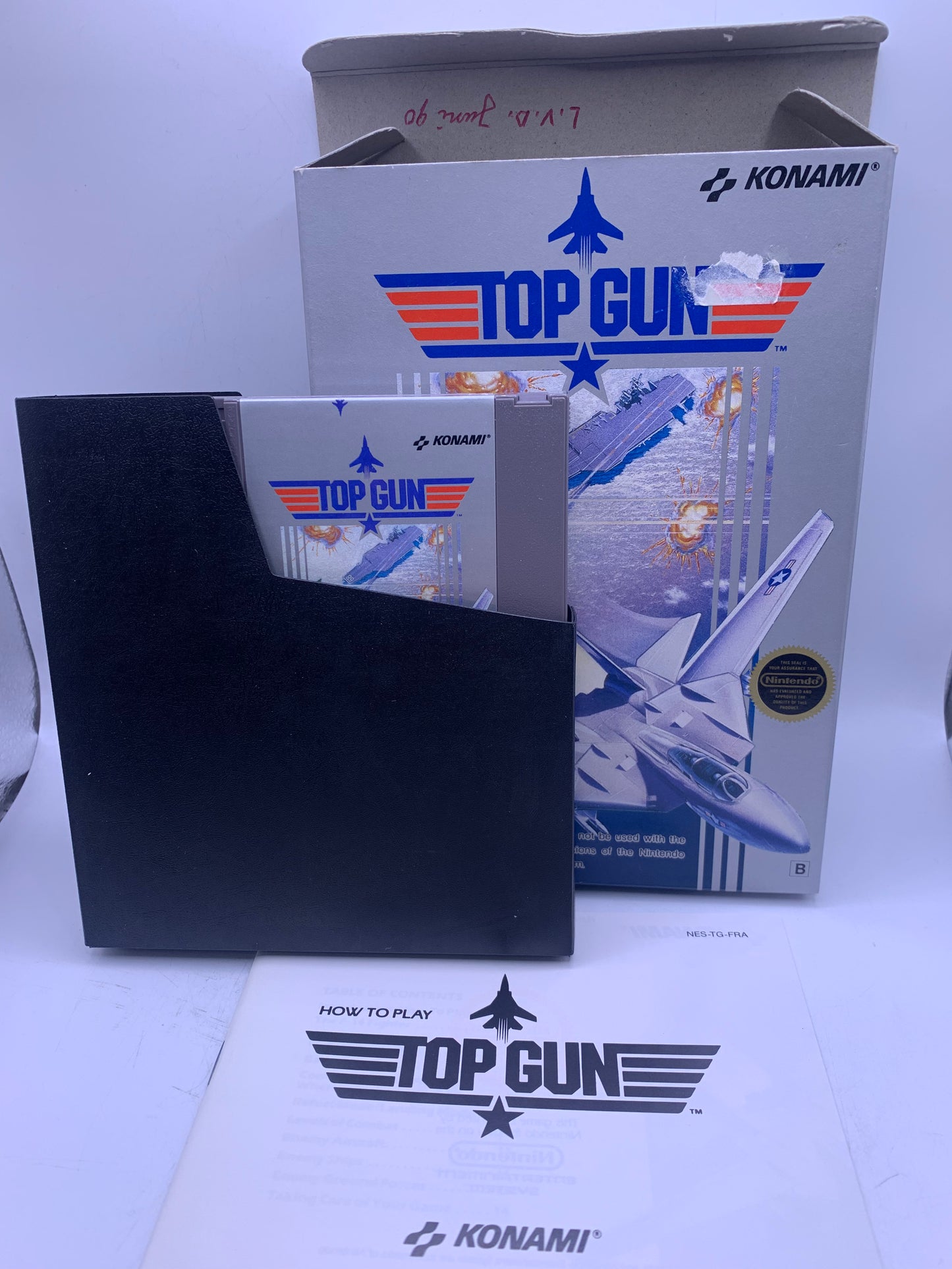Top Gun (CIB, case licht gebruikt) - NES