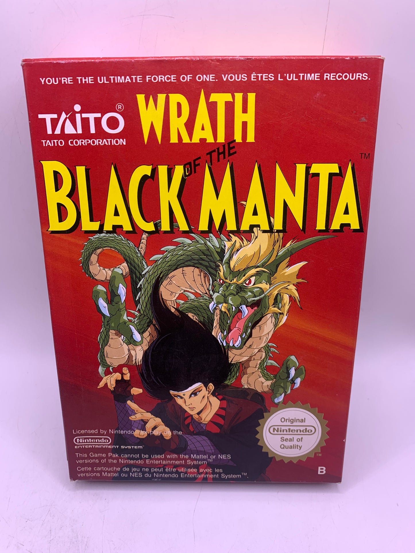 Wrath of the Black Manta (CIB) - NES