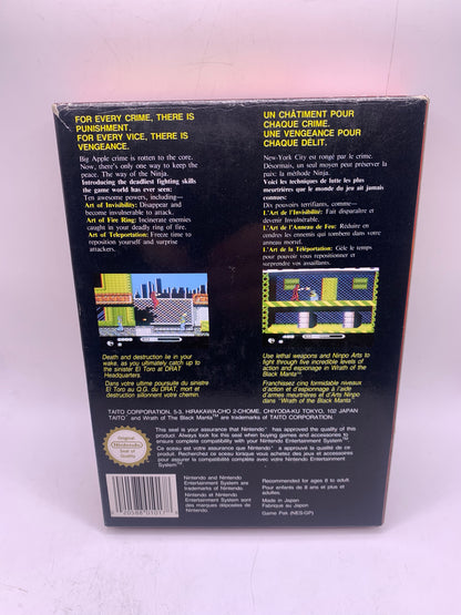 Wrath of the Black Manta (CIB) - NES