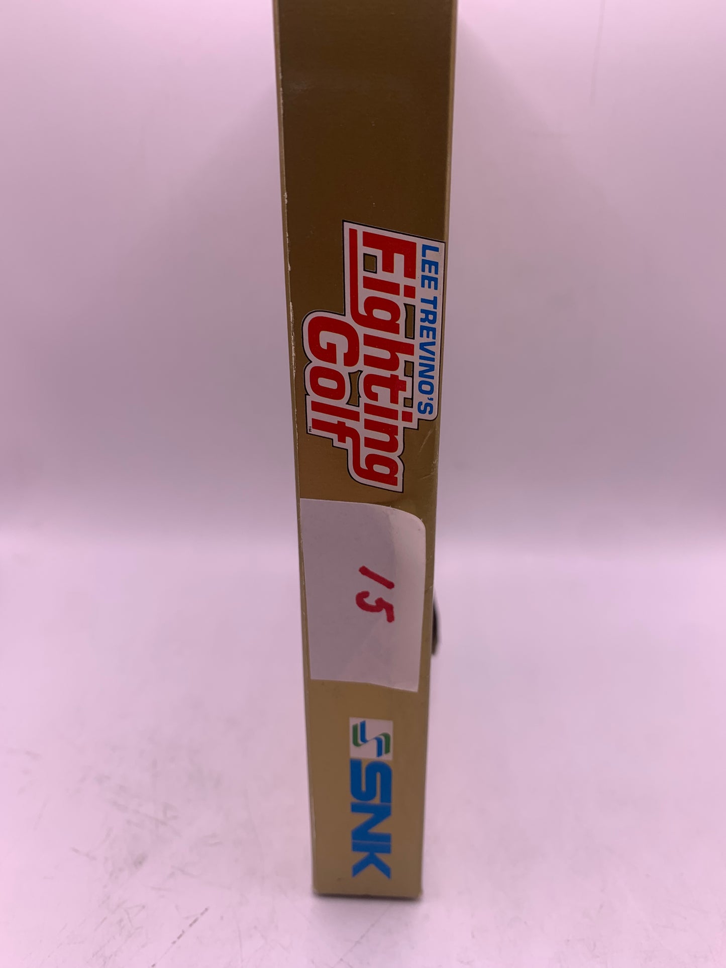 Lee Trevino's Fighting Golf (CIB, sticker voor) - NES