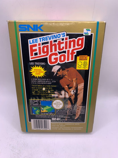 Lee Trevino's Fighting Golf (CIB, sticker voor) - NES