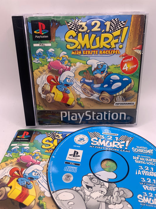 3, 2, 1 Smurf! (Reshell) - Playstation