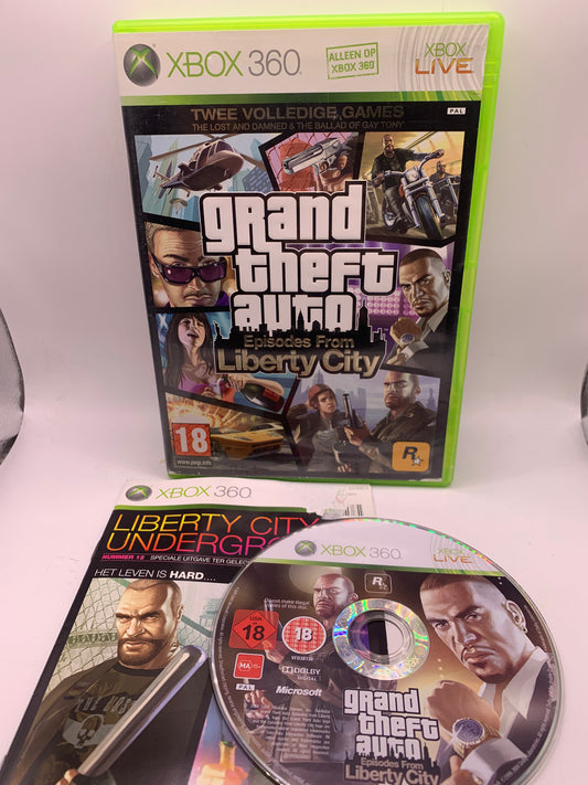 Grand Theft Auto: Episodes from Liberty City (Handleiding beschadigd) - Xbox 360