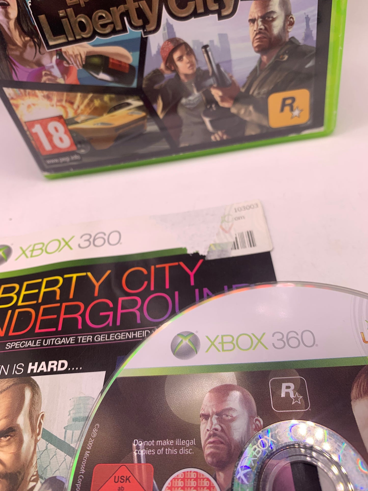 Grand Theft Auto: Episodes from Liberty City (Handleiding beschadigd) - Xbox 360
