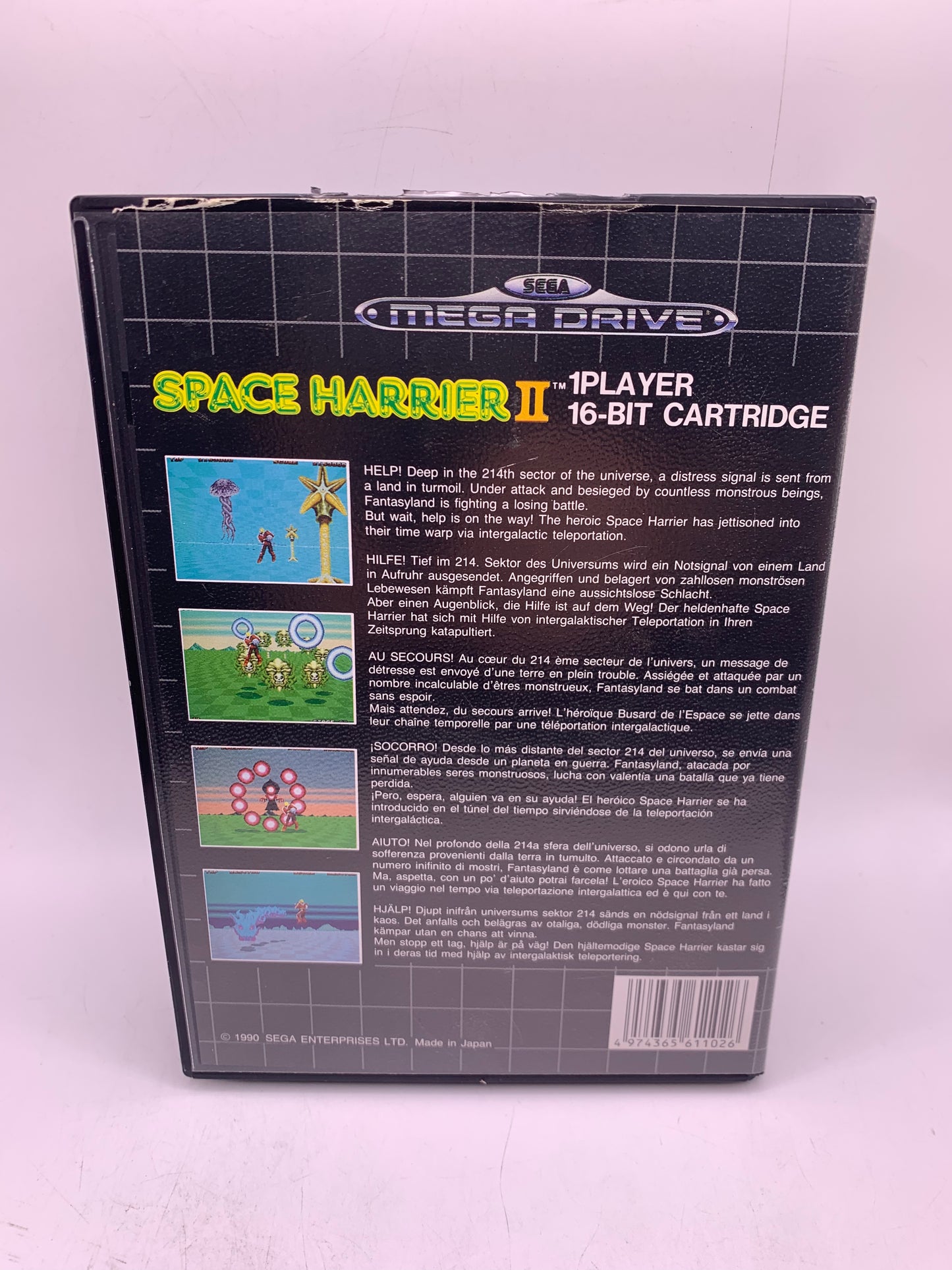 Space Harrier II - Sega Mega Drive