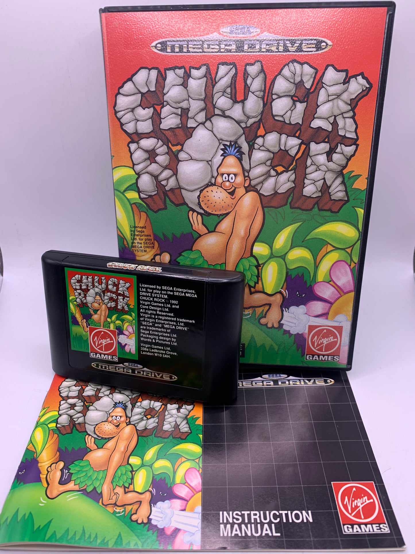 Chuck Rock - Sega Mega Drive