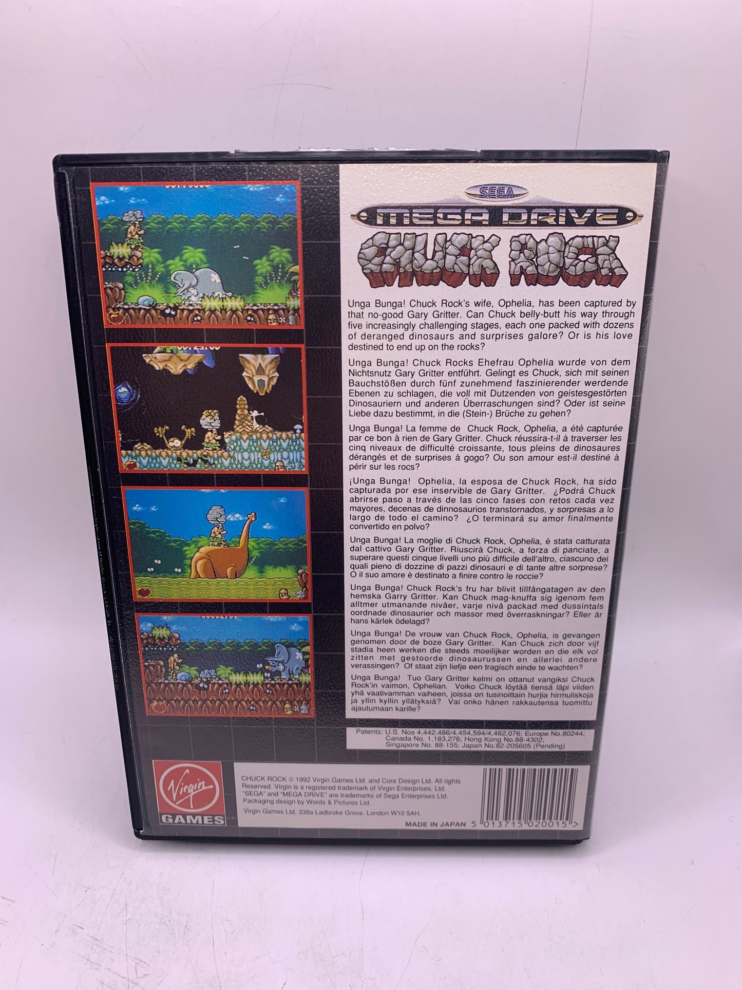 Chuck Rock - Sega Mega Drive