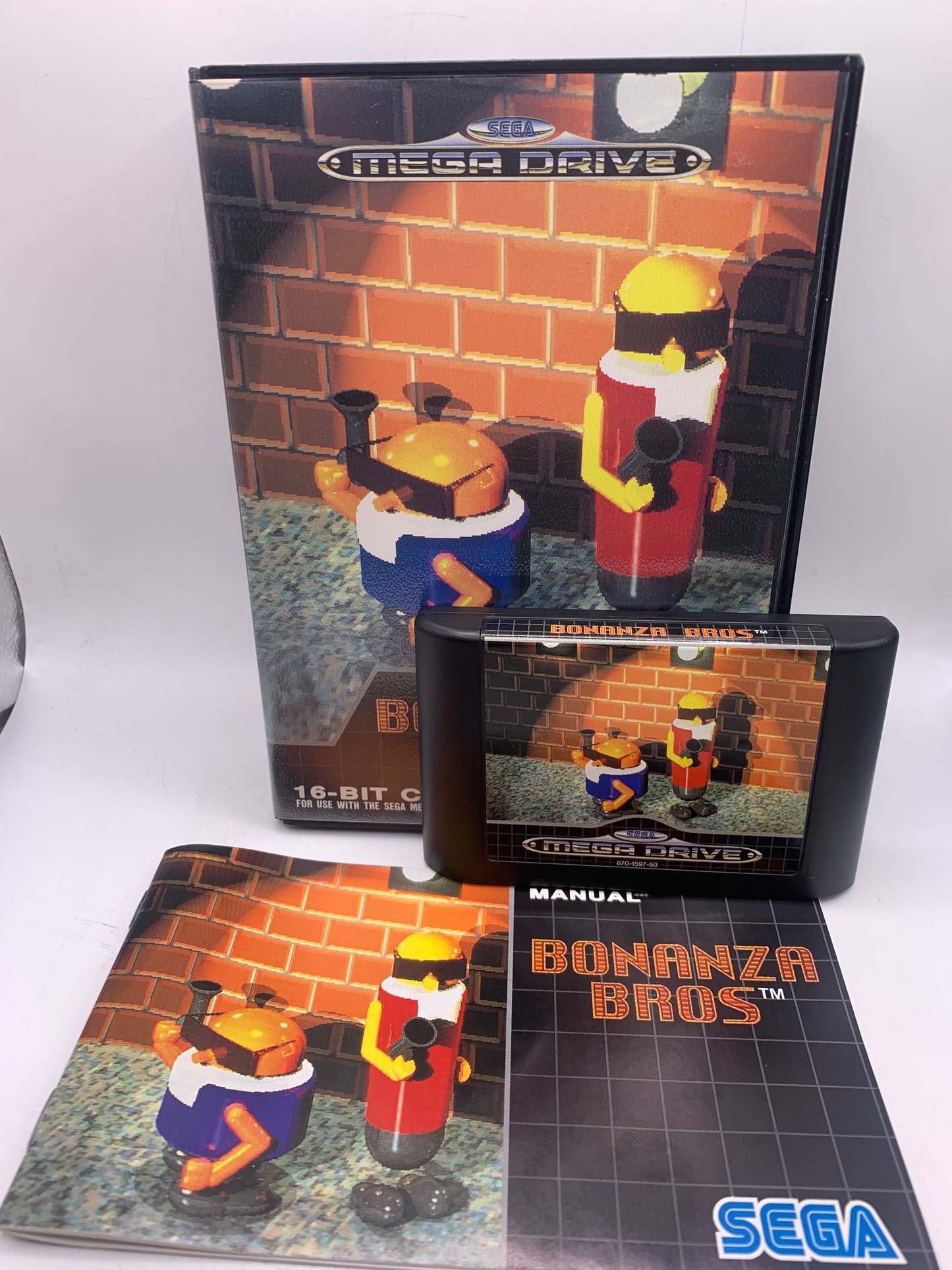 Bonanza Bros - Sega Mega Drive