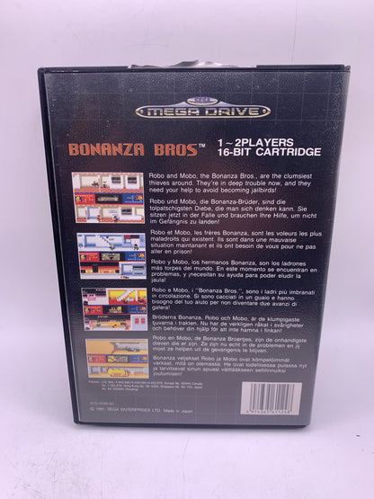 Bonanza Bros - Sega Mega Drive