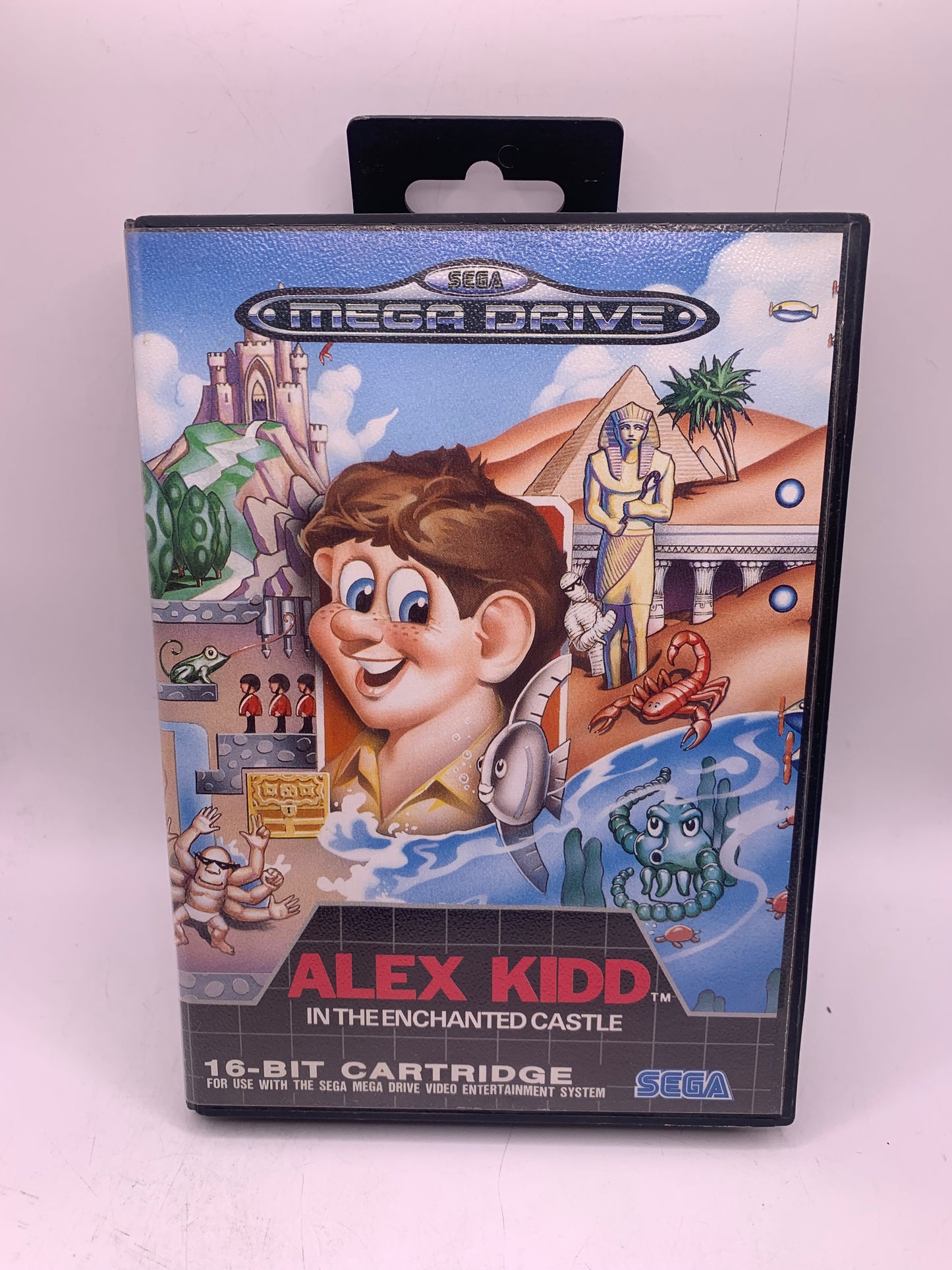 Alex Kidd in the Enchanted Castle (Licht gebruikt) - Sega Mega Drive