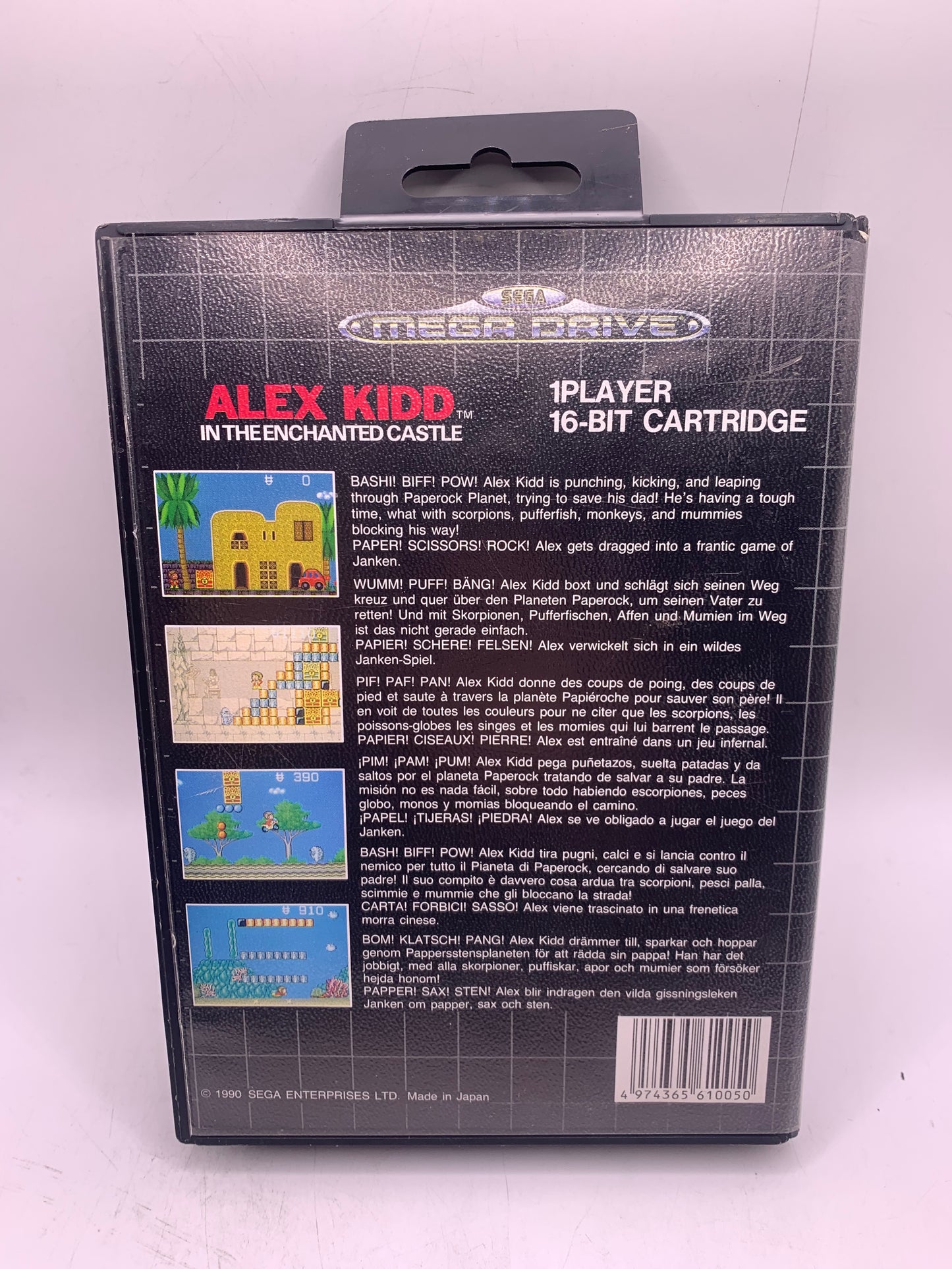 Alex Kidd in the Enchanted Castle (Licht gebruikt) - Sega Mega Drive