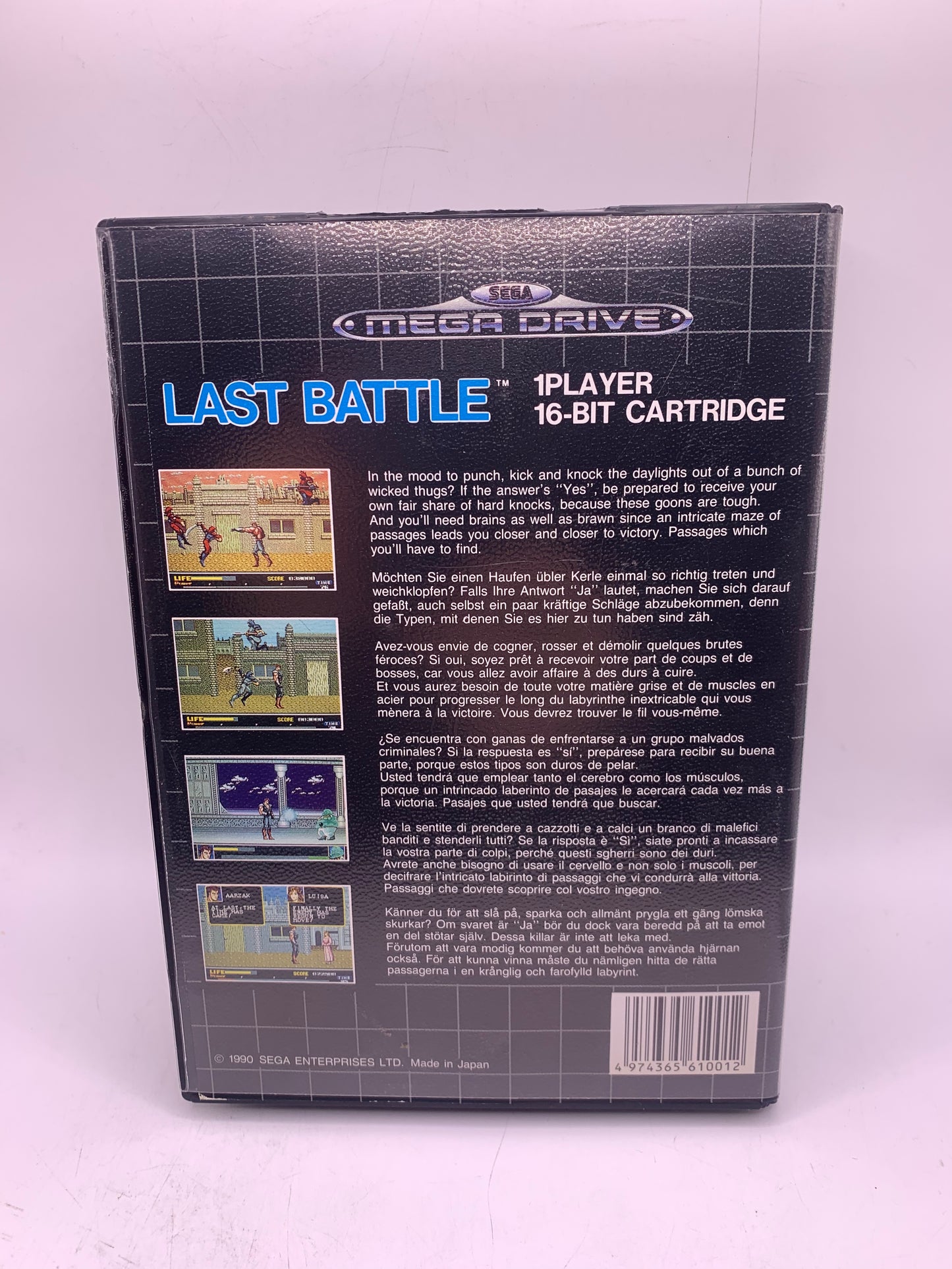 Last Battle - Sega Mega Drive
