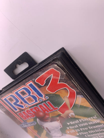 R.B.I. Baseball 3 (Case beschadigd) - Sega Genesis