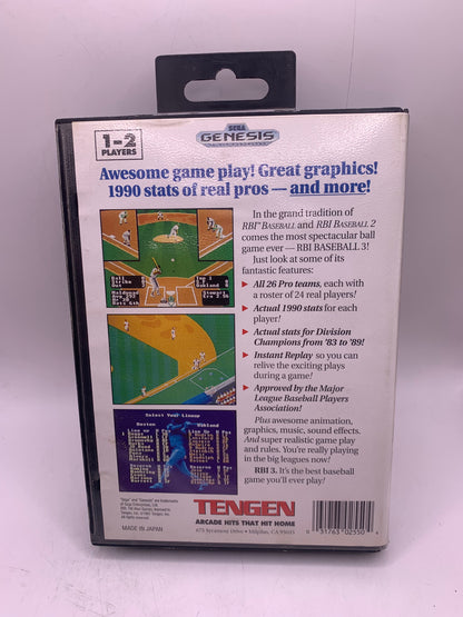 R.B.I. Baseball 3 (Case beschadigd) - Sega Genesis