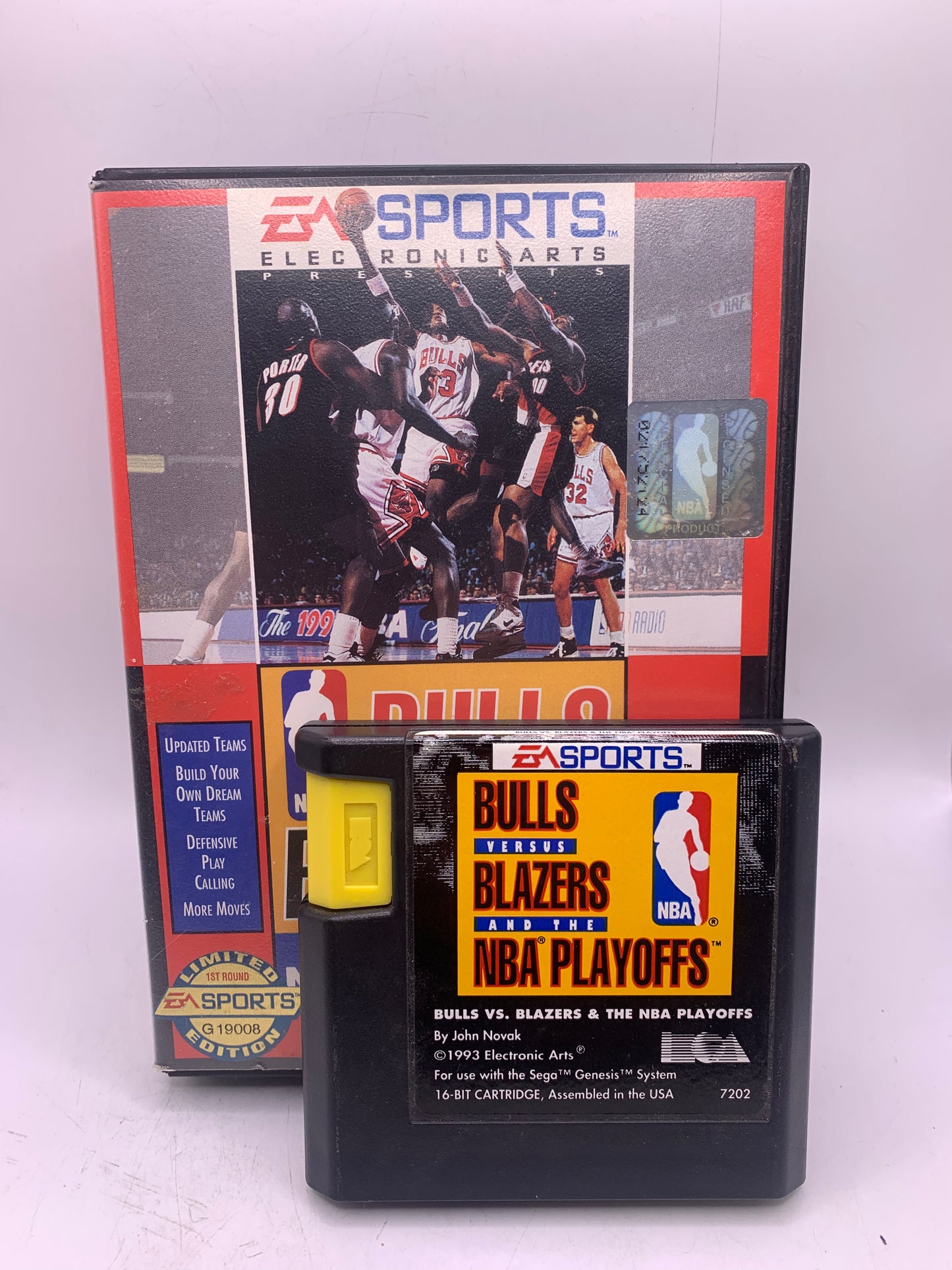 Bulls vs Blazers and the NBA Playoffs (Geen handleiding) - Sega Genesis