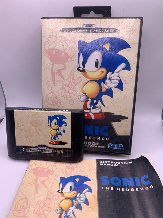 Sonic the Hedgehog (Handleiding gebruikt) – Sega Mega Drive