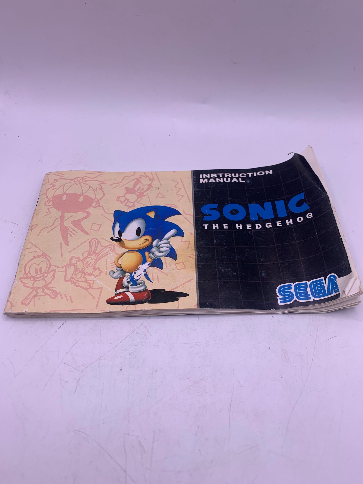 Sonic the Hedgehog (Handleiding gebruikt) – Sega Mega Drive