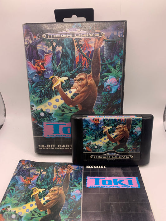 Toki: Going Ape Spit (Licht gebruikt) - Sega Mega Drive