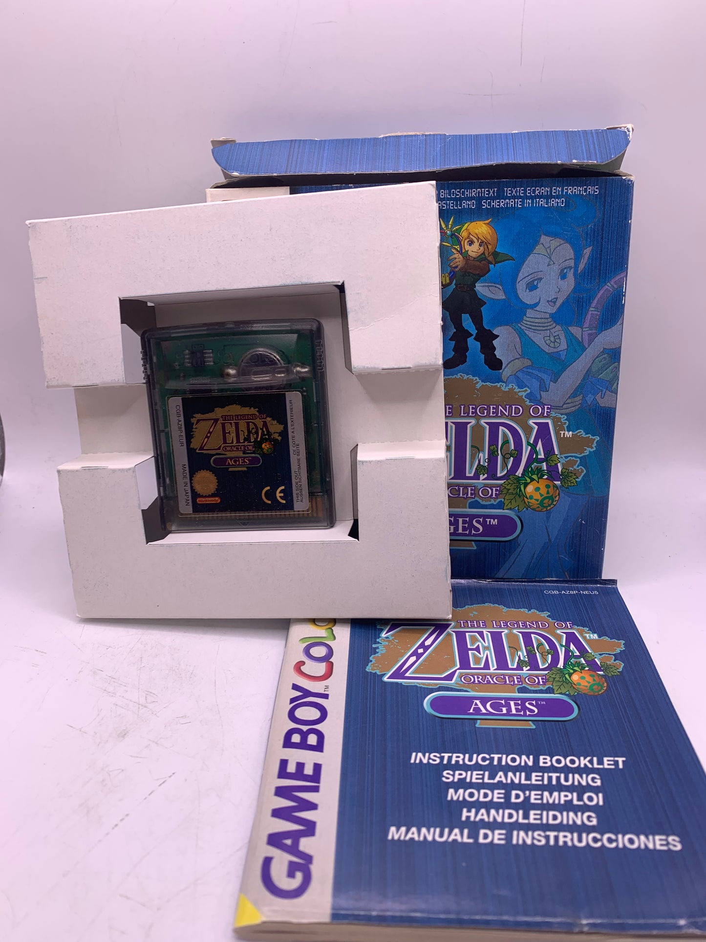 The Legend of Zelda: Oracle of Ages (CIB) – Game Boy Color