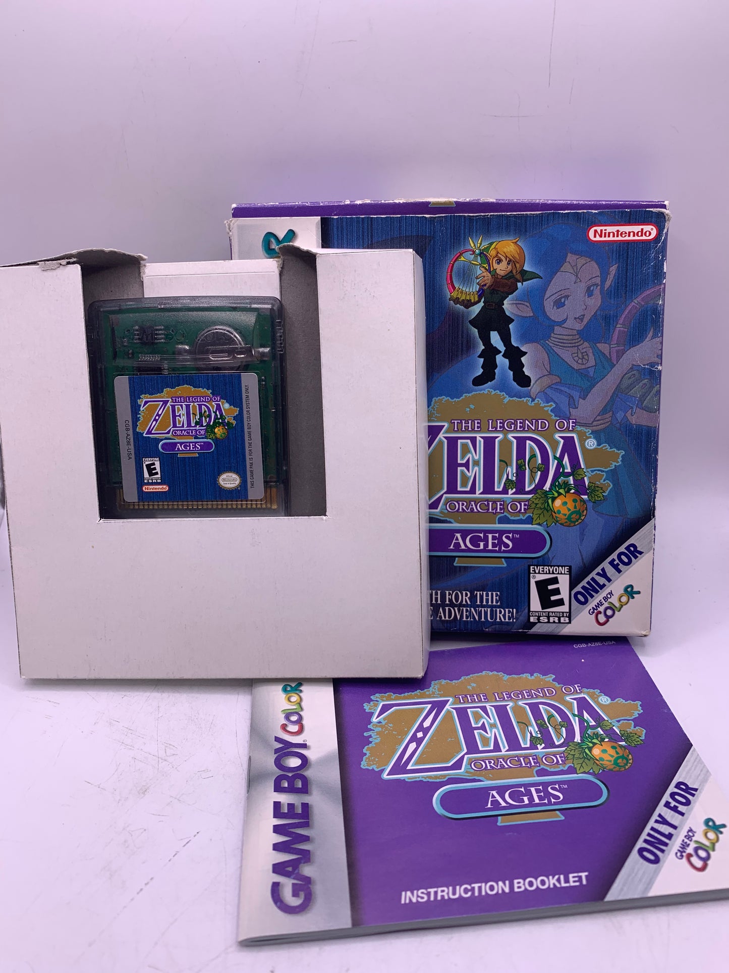 The Legend of Zelda: Oracle of Ages (CIB, USA, gebruikt) – Game Boy Color