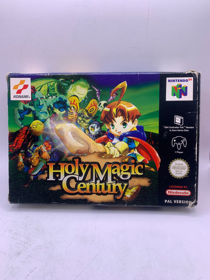 Holy Magic Century (CIB, sticker op case) - Nintendo 64